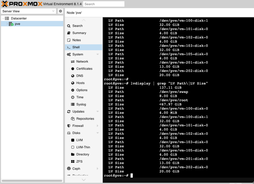 How to Resize a Disk in Proxmox LXC Container